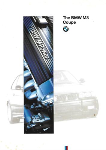 Auto Brochure - BMW - M3 Coupe -  1994 (A1474) - Picture 1 of 1
