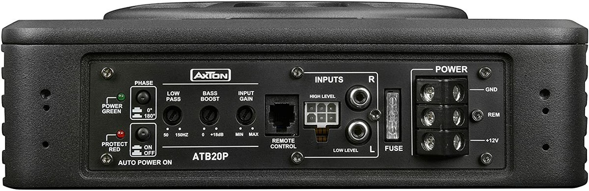 ATB20P AXTON Subwoofer Piatto Attivo 20cm Con Membrana Passiva - Per Audio Auto O Casa - Foto 11
