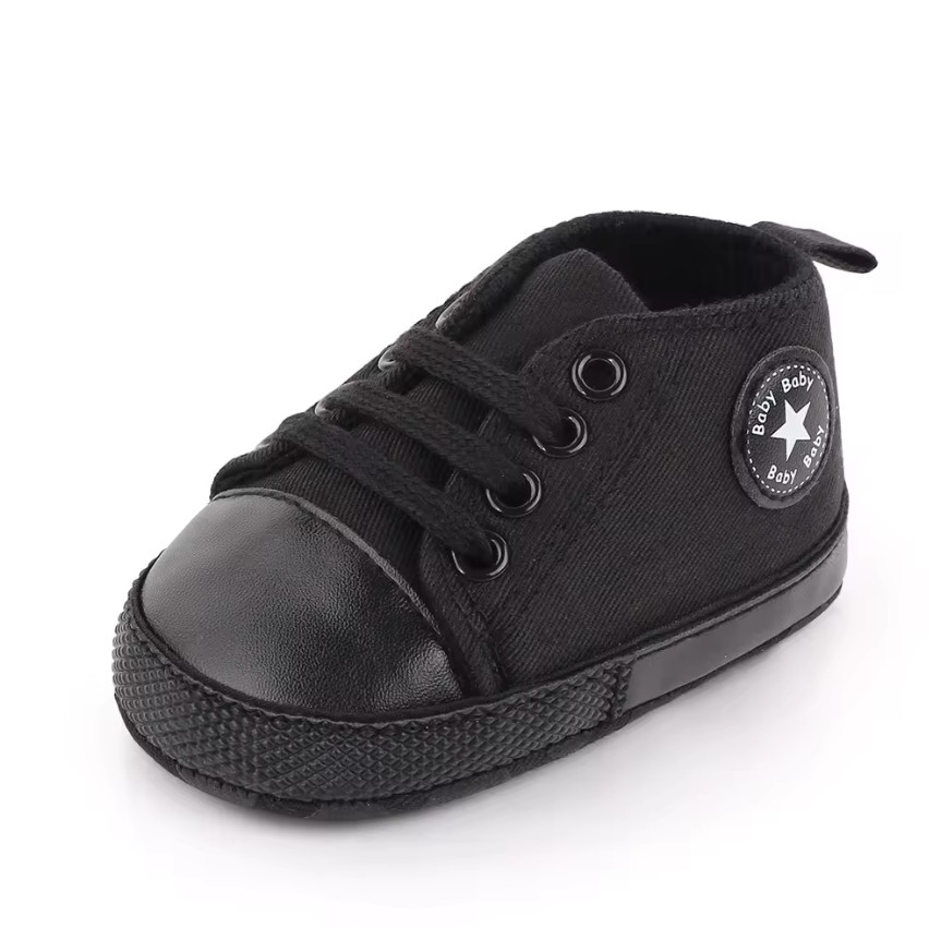 Infant Baby Classic Canvas Shoes Boy Girl Soft Sole Size Fashion Cute