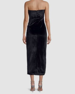 laguna midi dress Delightful Draped Basic Midi Dress (Black) – Laguna Clothing Company