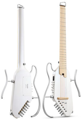 Headless Westgitarre Donner HUSH-I PRO Smart E-Acoustic Leise Üben Komplett
