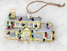 Pottery Barn National Lampoon's Christmas Vacation ornament: The Griswold House