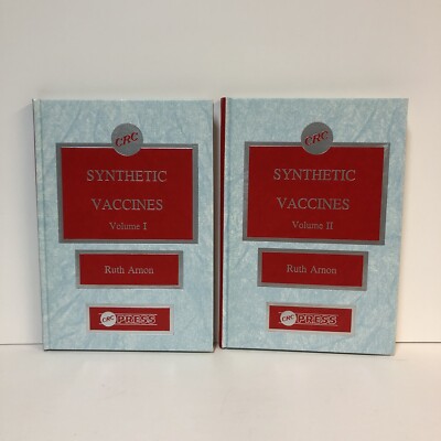 Synthetic Vaccines Vol. 1 & 2 CRC Press By Ruth Arnon
