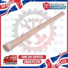 WOODEN PICK AXE QUALITY HEAVY DUTY HANDLE SOLID WOOD UNIVERSAL LONG SHAFT