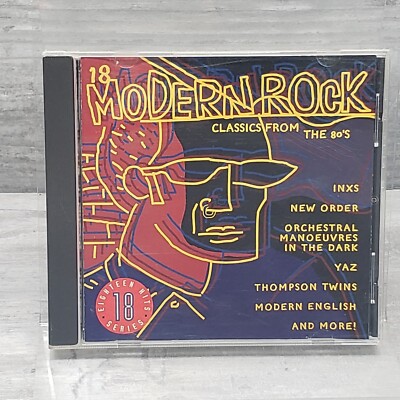 Various Artists : 18 Modern Rock Classics From the 80s CD