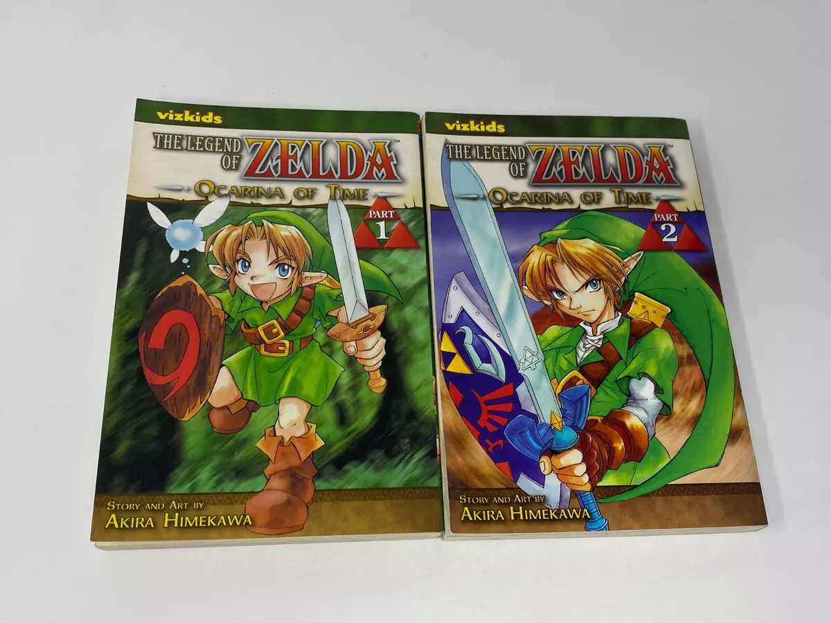 The Legend Of Zelda Ocarina Of Time Books 1 & 2 Viz kids Manga