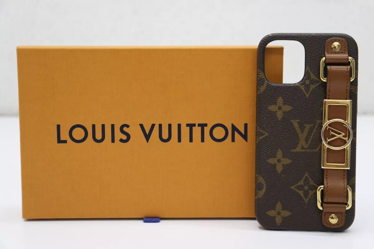 Louis Vuitton iPhone 12/12 PRO Bumper Dauphine Monogram Phone Case