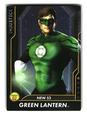 injustice gods among us series 2 card new 52 green lantern