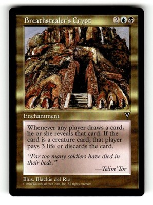 Breathstealer's Crypt Visions  Near Mint