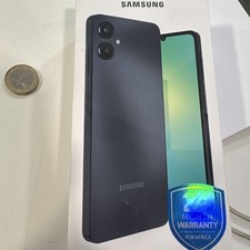 Samsung Galaxy A06 Smartphone 64 GB Nero Stile Slate Confezione Originale