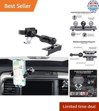 Adjustable Universal Phone Holder for RAM Trucks - Easy 360-Degree Swivel Access