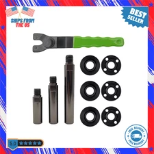 5/8-11 Glossy Black Angle Grinder Extension Shaft Connecting Rod-Grinder Spanner