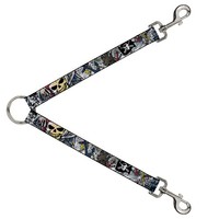 Dog Leash Splitter Dead Men Tell No Tales CLOSE-UP White (Us Import)
