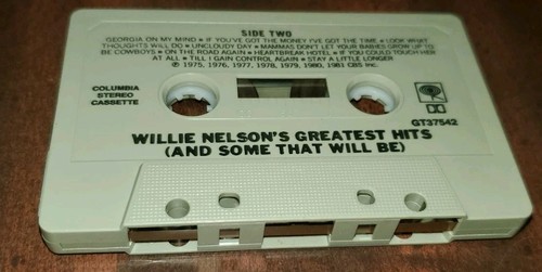 Willie Nelson's Greatest Hits (And Some That Will Be) Cassette 1981 CBS Records - Picture 3 of 6