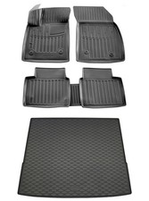 Gummi Fußmatten Kofferraumwanne für Ford Focus MK4 Turnier 2018- Gummimatten