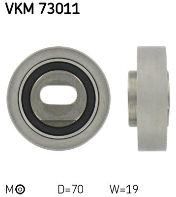 Spannrolle, Keilriemen SKF VKM 73011  für OE 13404-PCA-003 - 13404-PT0-003