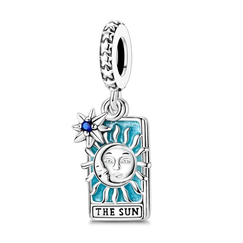 European 925 Sterling Silver Charm CZ Mysterious Starry Sky For Women Bracelet