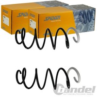 2X Spidan Fahrwerksfedern Satz Vorne Passend FÜR CitroËN C3 C4 Peugeot 2008 208