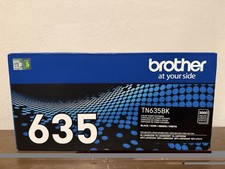 Brother 635 BLACK Toner Cartridge NEW Sealed TN635BK
