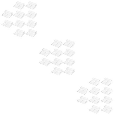 30 PCs transparente Fischtankabdeckungsabdeckung Racks Aquarium Deckelstütze