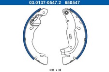 ATE BREMSBACKEN-SATZ 203mm passend für DACIA LOGAN SANDERO RENAULT CLIO |