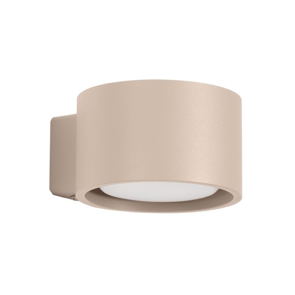 Wandlampe Esszimmer Aluminium Taupe GX53 Blendarm B:10 Cm Wandleuchte Wohnzimmer-image