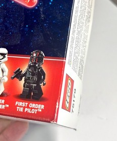 LEGO Star Wars 75179 Kylo Ren's TIE Fighter Sealed Box-Shelf Wear