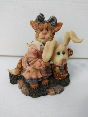 Boyds Bears Purrstone Collection Kandace Purrshop Hidden Surprises#371054 Easter