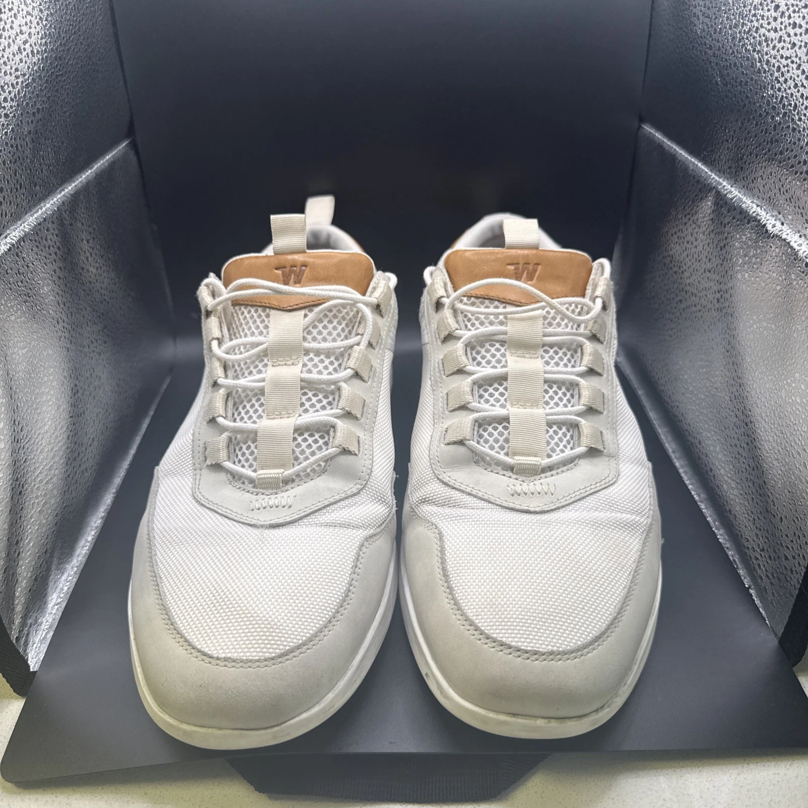 Wolf & Shepherd Shoes Mens 12 White Crossover Victory Trainer Lace Up Sneakers
Opens in a new window