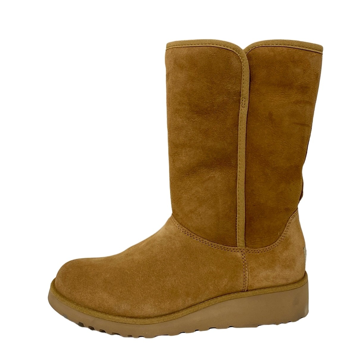 Auth UGG Ami 1013428 Brown Mouton Women's Boots