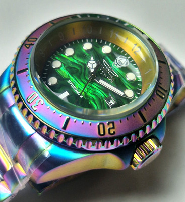 Invicta Hydromax-Taucheruhr,Multicolor,100ATM(1000 Meter)Wasserdicht(Nr.0358)