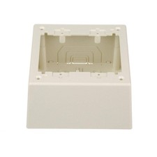 PANDUIT JBP2DIW Deep Junction Box,Off White,Boxes 5ZWZ7