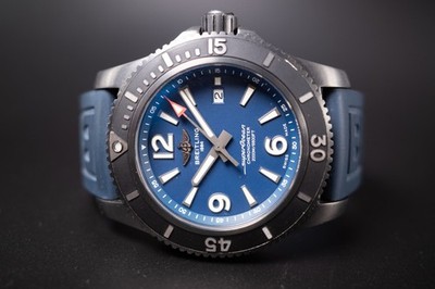 99% MINTT Breitling Superocean 46 Automatic Blue M17368D71C1 FULL SET