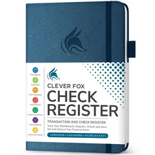 Check Register Book - Deluxe Transaction Register, Accounting Ledger Book, Ch...