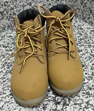 Wonder Nation Children's Boots Adjustable Wheat Size 2 Flexible