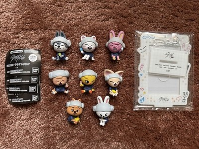 Stray Kids SKZOO Sauna Mascot Gashapon Figur Bandai OT8 komplett Set