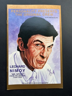 1991 Personality Comics #2 The Original Crew Leonard Nimoy Mr. Spock Star Trek