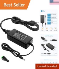 DC 12V 5A Power Supply Adapter Converter Transformer 60W AC 100-240V Input wi...