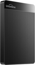 External Hard Drive 1TB Ultra Slim Portable USB 3.0 for PC Mac Laptop Console