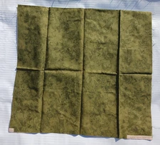 Krystal quilt fabric by Michael Miller Green about 1/2 Yard