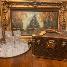 Authentic Louis Vuitton Monogram, Boite Pharmacie, Train Case.