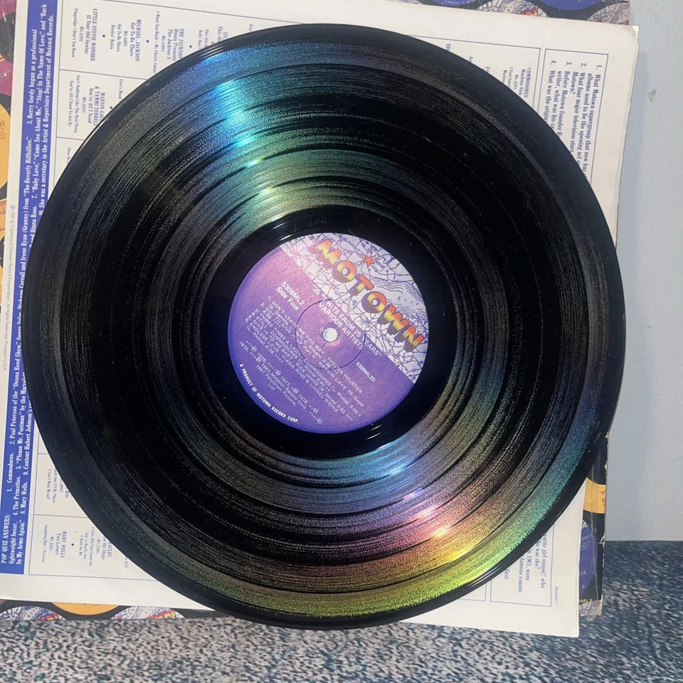 Motown Records - 25 #1 Hits From 25 Years Double Vinyl LP -1983- Motown 5308ML2 - Image 3 of 4