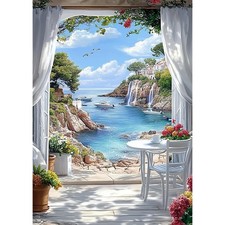 Diamond Art Kits for Adults Landscape, 5D Full Drill Diamond Dots, DIY Diamond