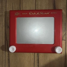 Vintage Ohio Art Etch A Sketch Magic Screen Toy 505 Red Working 
