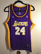 Los Angeles Lakers Jersey Kobe Bryant #24 Sparkly XL NBA 4HER ADIDAS