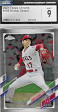 2021 Topps Chrome - Shohei Ohtani #159 CGC 9