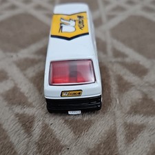 Tomica Toyota HiAce Diecast Van White Yellow Black 1998 Red Seats Pelican Livery
