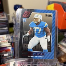 2022 Panini Zenith - Rookies Zion Johnson #175 Red Zone (RC)