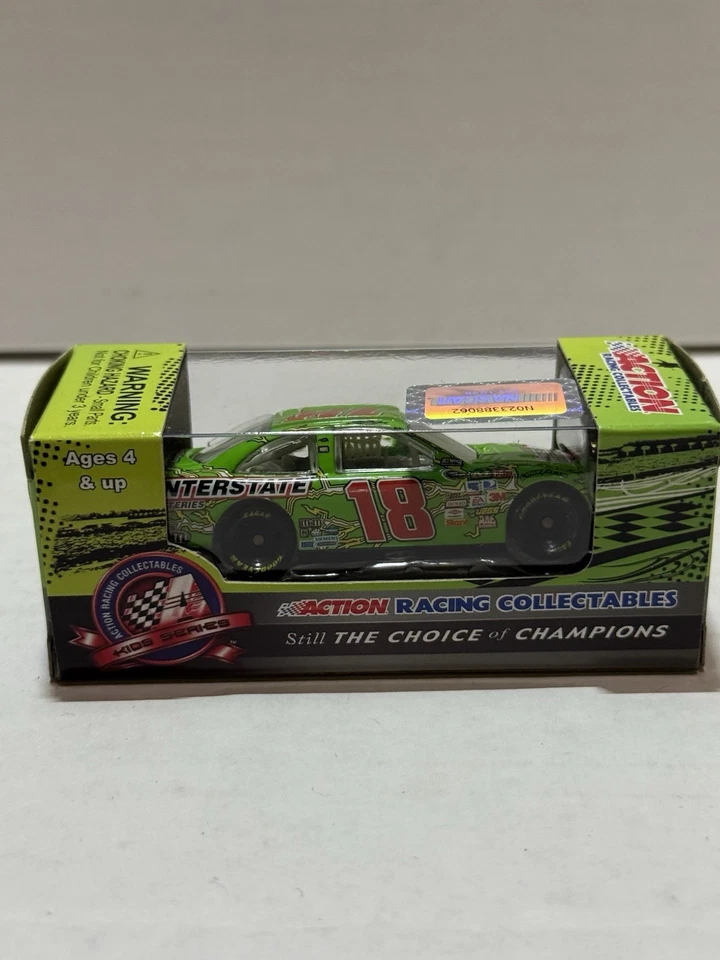 Baterías interestatales ultra raras Kyle Busch 2009 #18 CUNA 1/64 ARCO NASCAR diecast Foto 2 de 4