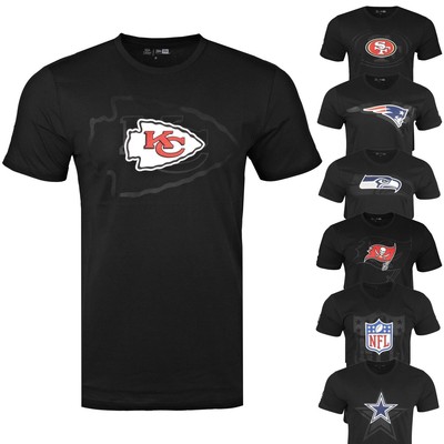 New Era Fan Shirt - NFL Teams Shadow Pring 2.0 schwarz